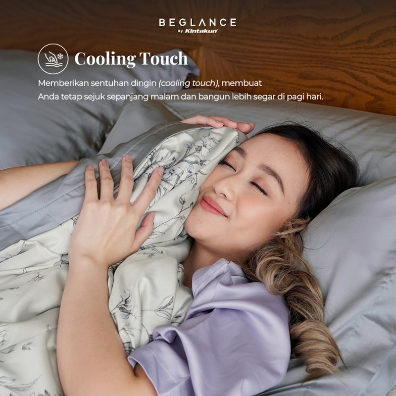 Kintakun Sprei Beglance Bamboo Silk Premium Fitted 2