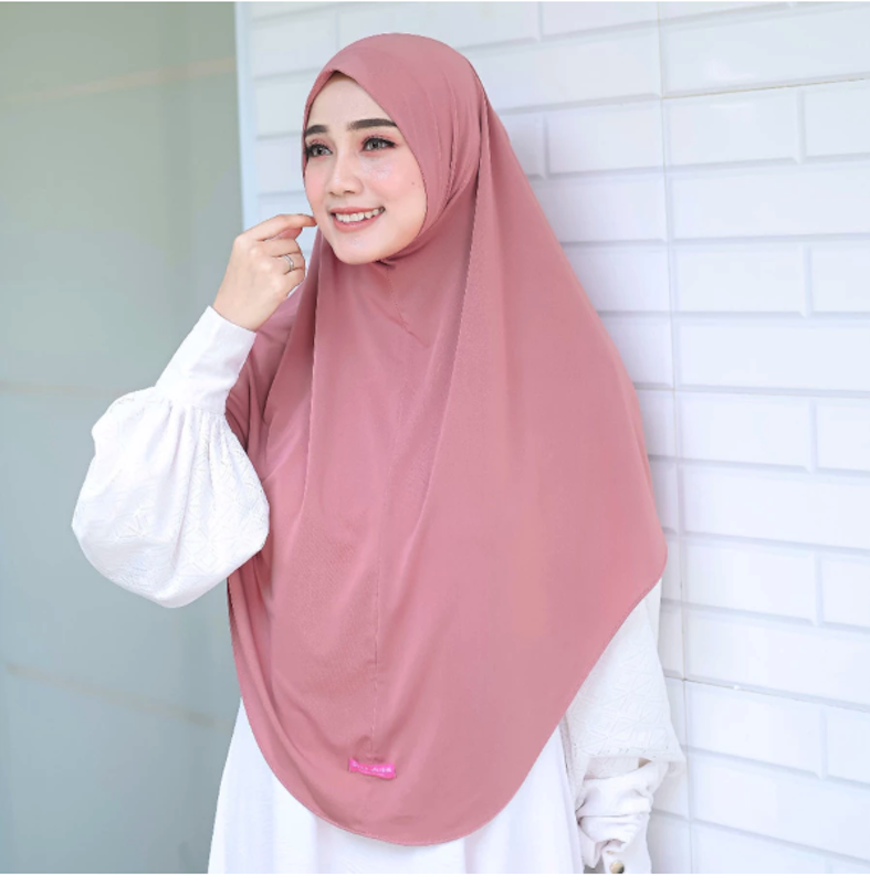 Bella Alisha Khimar Instan Bergo Seika 5
