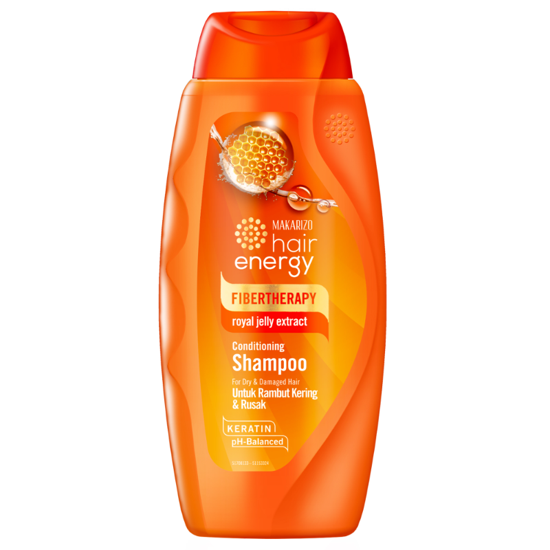 Makarizo Hair Energy ｜ Fibertherapy Conditioning Shampoo With Royal Jelly Extract