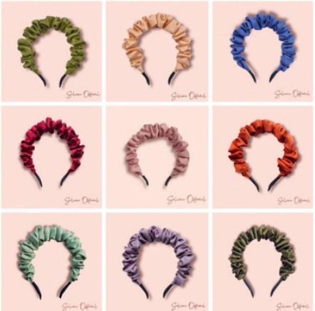 Bando Scrunchie Satin