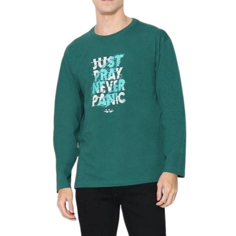 RBJ T-Shirt Cotton Lengan Panjang Pria 207131553