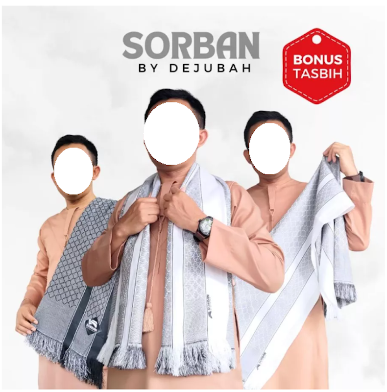 DeJubah Sorban Kashmiri Arab 2