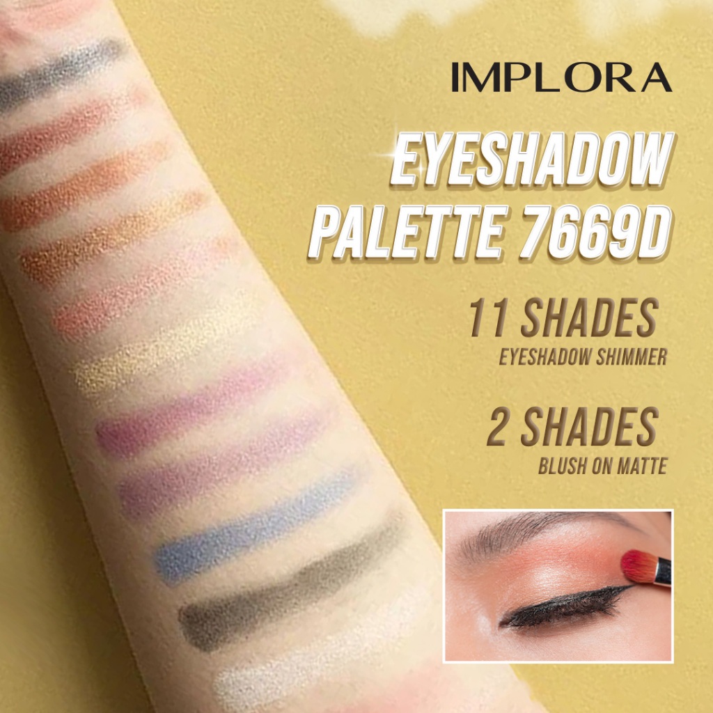 Implora  Eyeshadow Palette 7669D