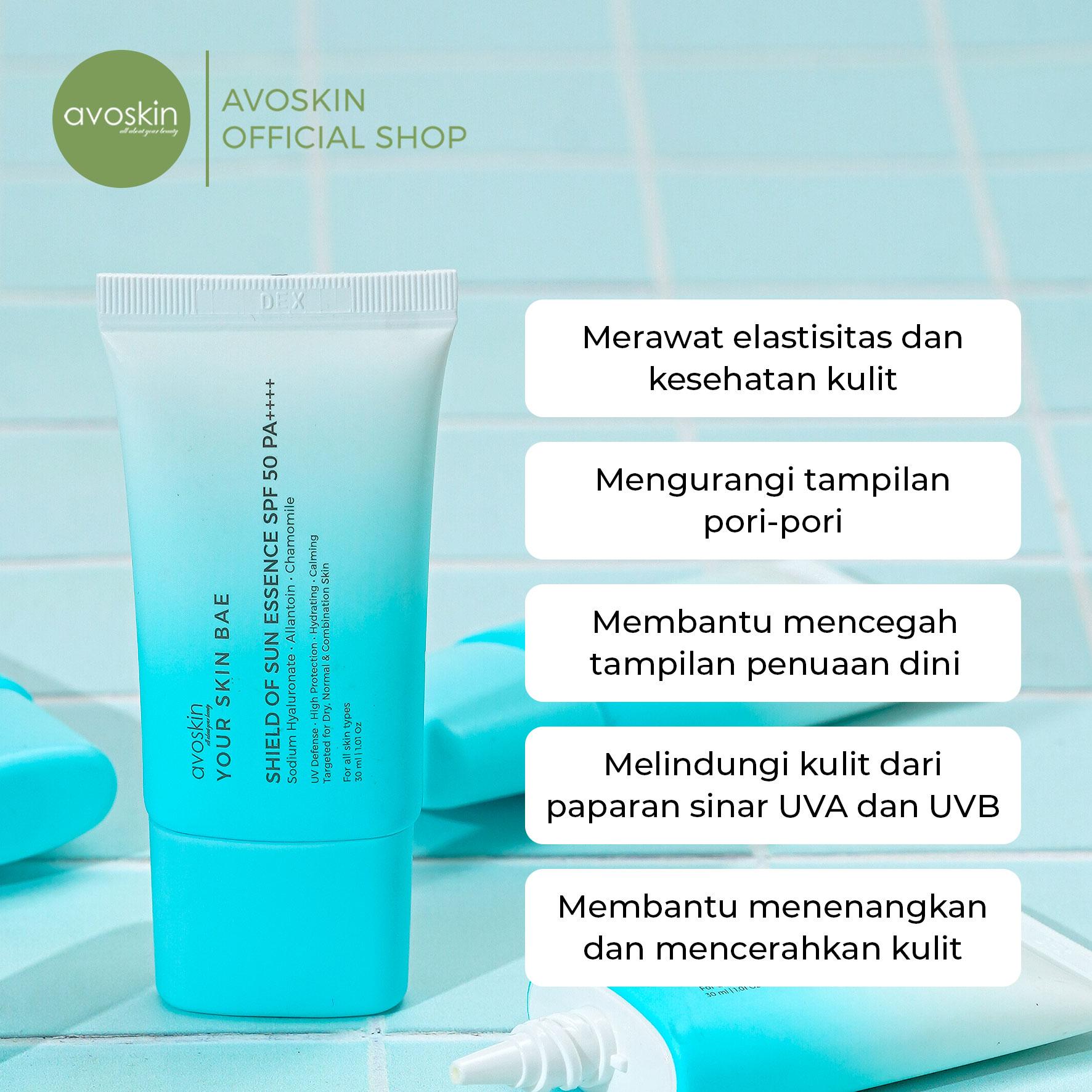 Avoskin Sunscreen Your Skin Bae Shield of Sun SPF 50 PA++++