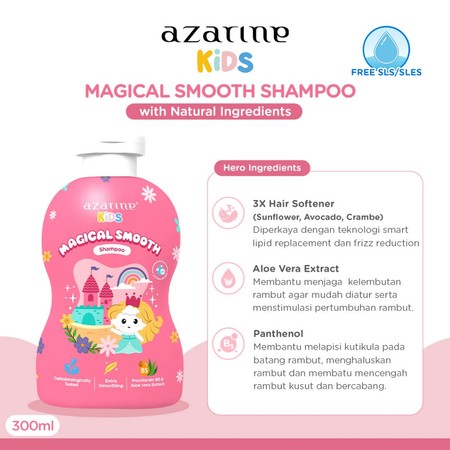 Wahana Kosmetika Indonesia Azarine® Kids Magical Smooth Shampoo