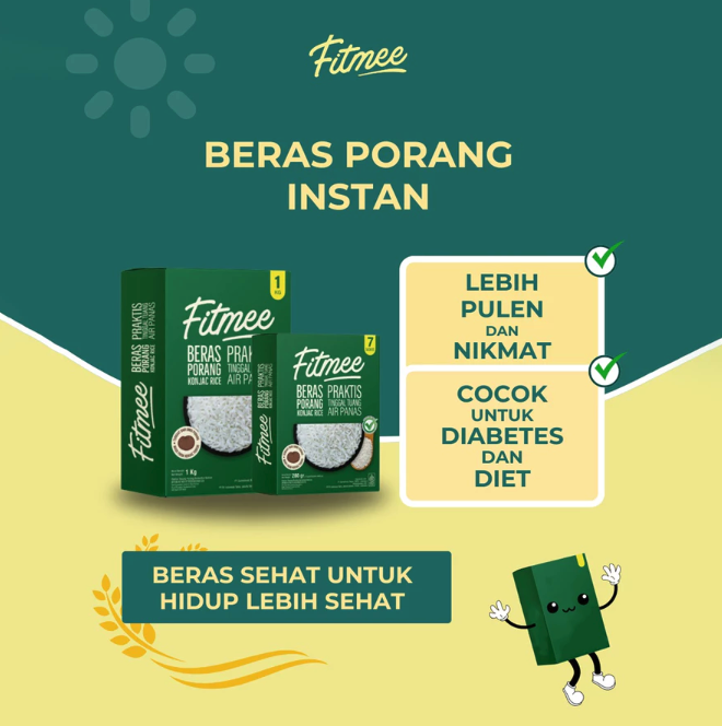FIT Indonesia Tama Fitmee Beras Porang