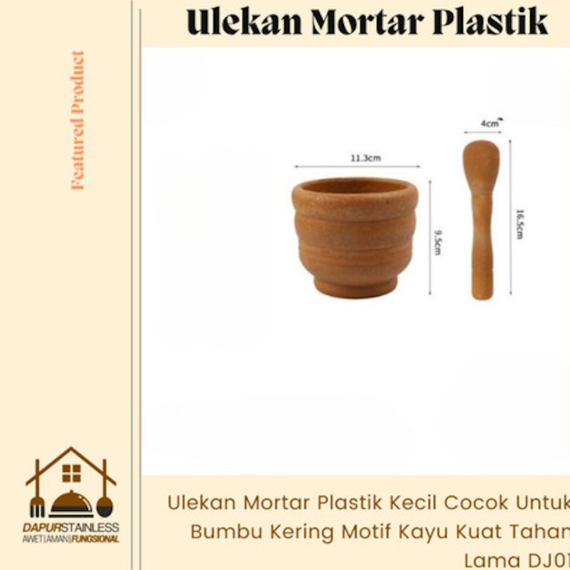Ulekan Mortar Plastik 4