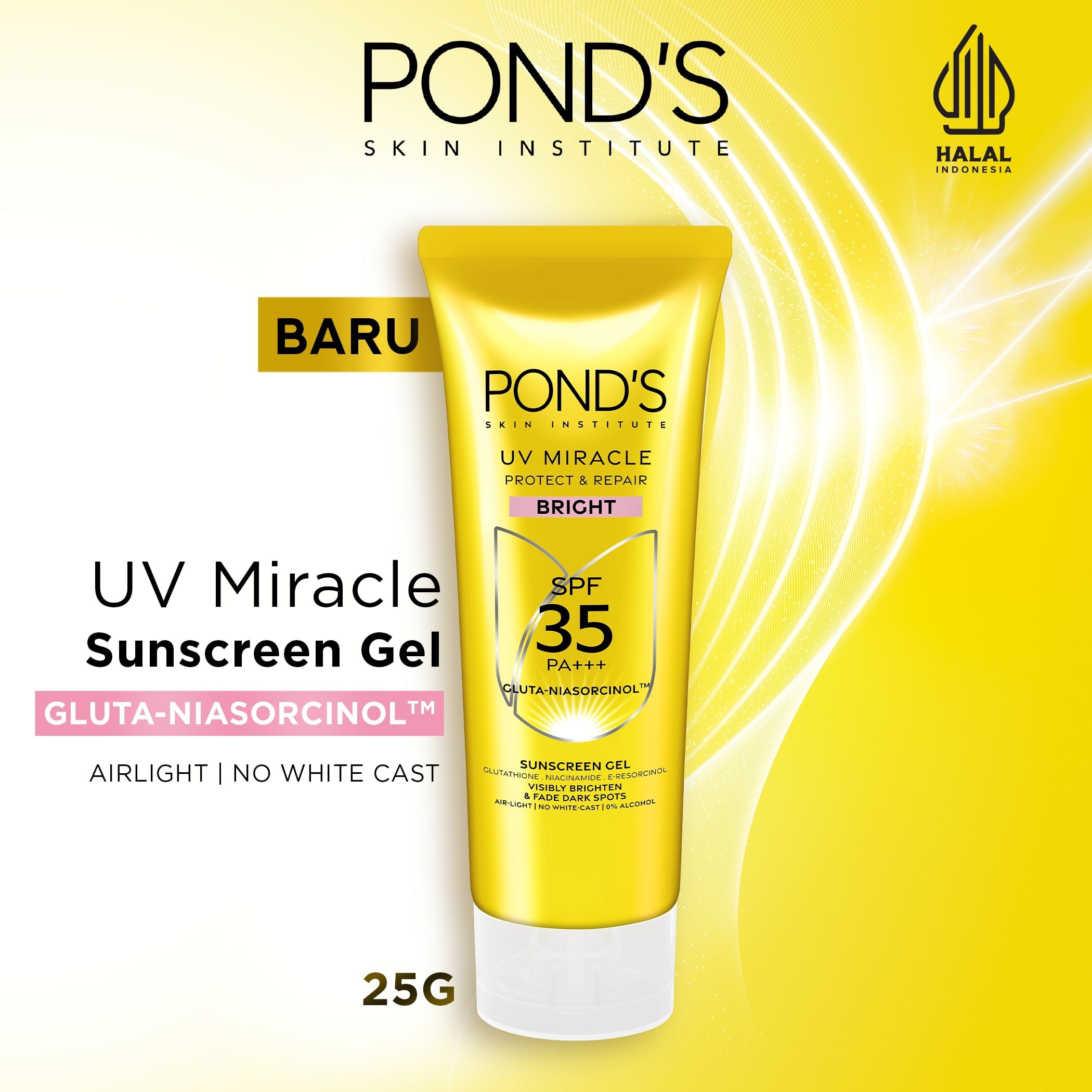 Unilever Indonesia Pond’s UV Miracle Bright SPF 50+ PA++++