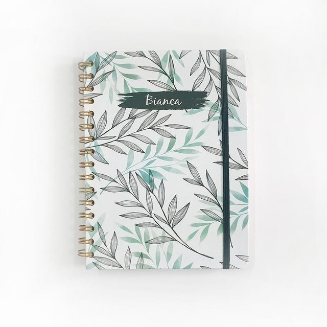 Notebook Spiral FLORAL 02