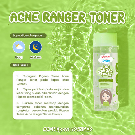 Pigeon Indonesia Pigeon Teens Acne Ranger Toner 