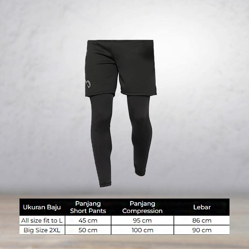Waldos 2in1 Short Compression Pants 4