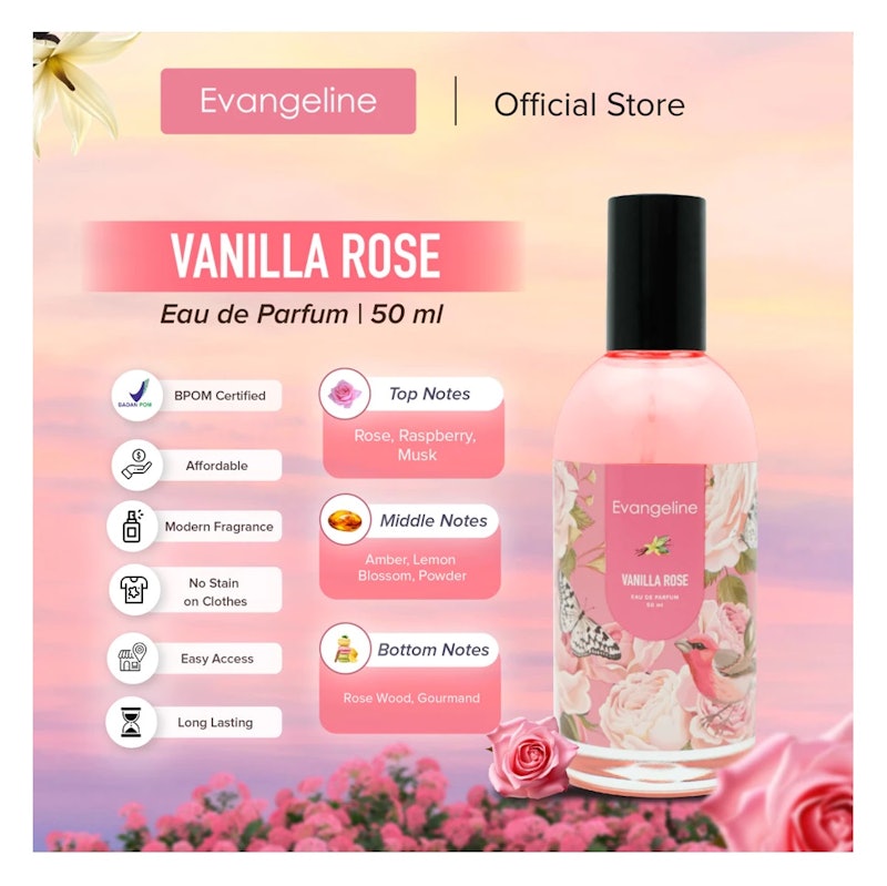 Evangeline Vanilla Rose EDP 2