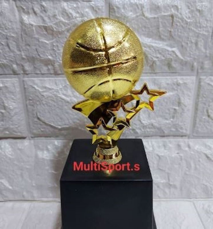 Piala Model Bola Basket Gold 1