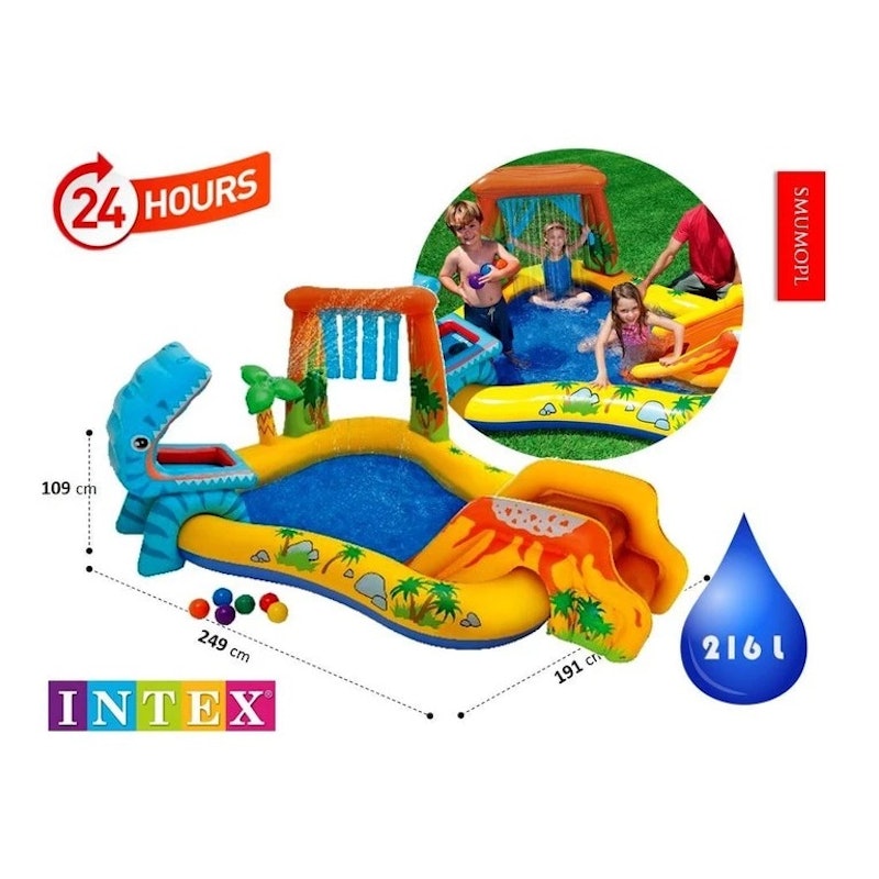 INTEX Dinosaur Play Center Swimming Pool 3