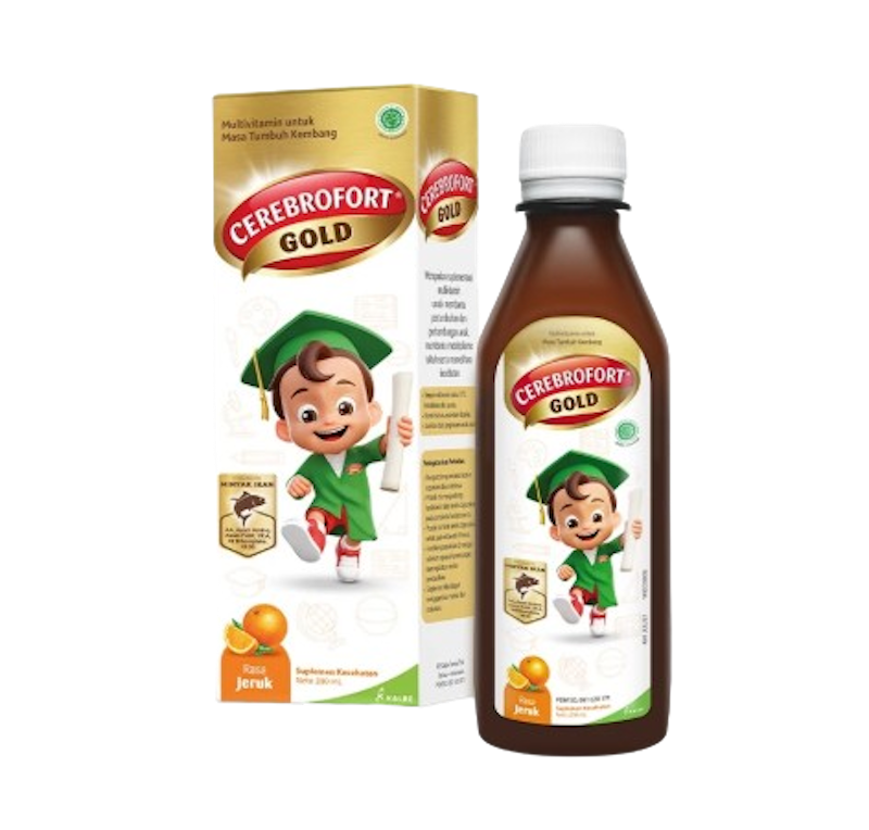 Cerebrofort Gold Rasa Jeruk