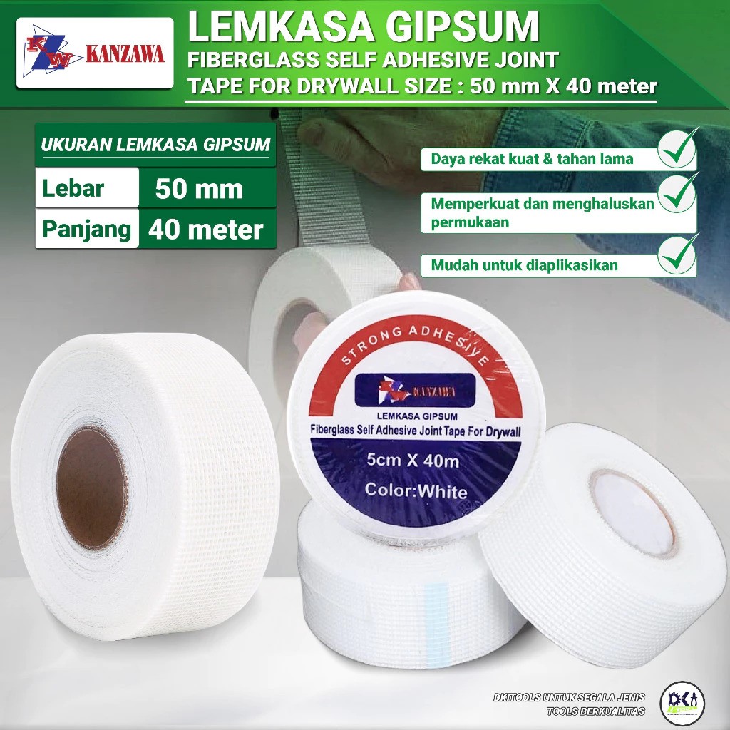 KANZAWA Lemkasa Gipsum 5cm x 40m  3