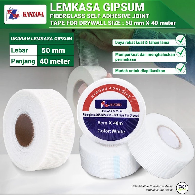 KANZAWA Lemkasa Gipsum 5cm x 40m 3