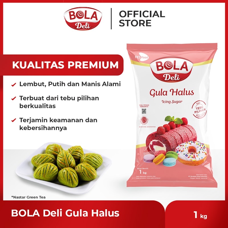 Bola Deli Gula Halus 4
