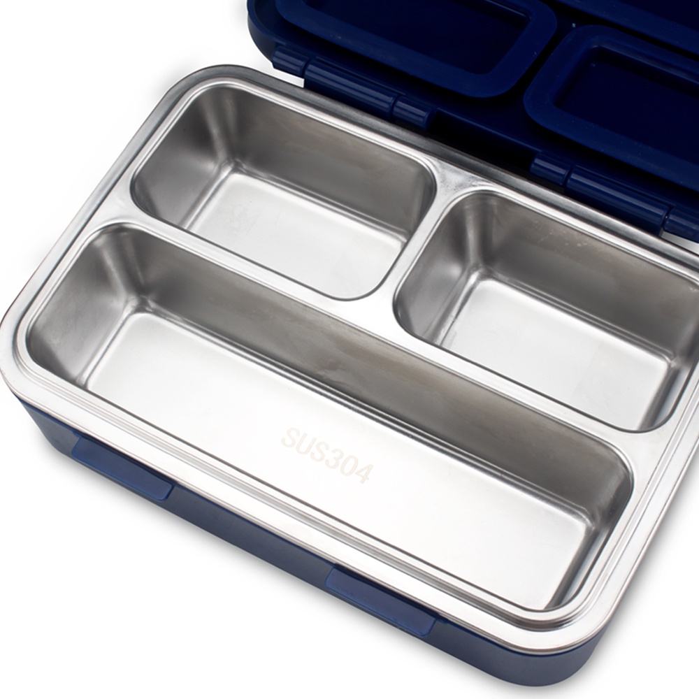 Yooyee Lunch Box Stainless 3 Sekat  627