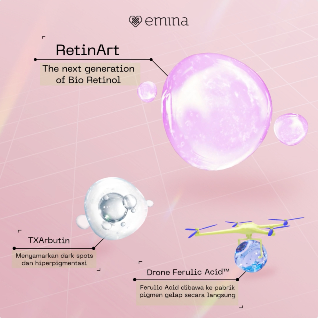 Paragon Technology and Innovation Emina GloRad+ High-Res Bright Glow Water-Sphere Serum