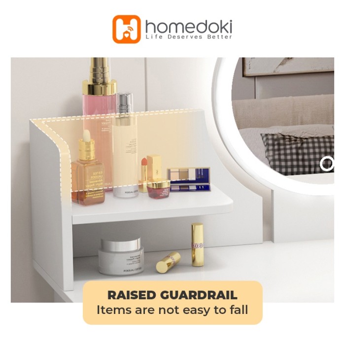 Homedoki Life Homedoki Meja Rias Modern Minimalis HD058