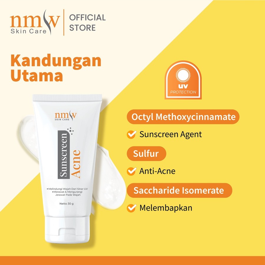 NMW Skincare NMW Sunscreen Acne