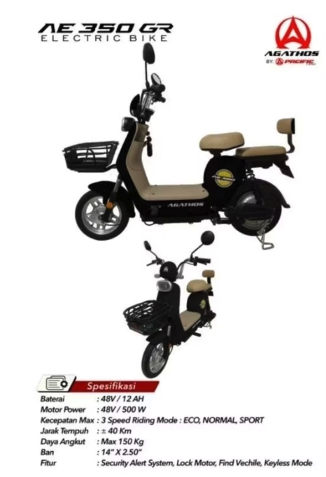 Roda Pasifik Mandiri Pacific Agathos AE 350 GR