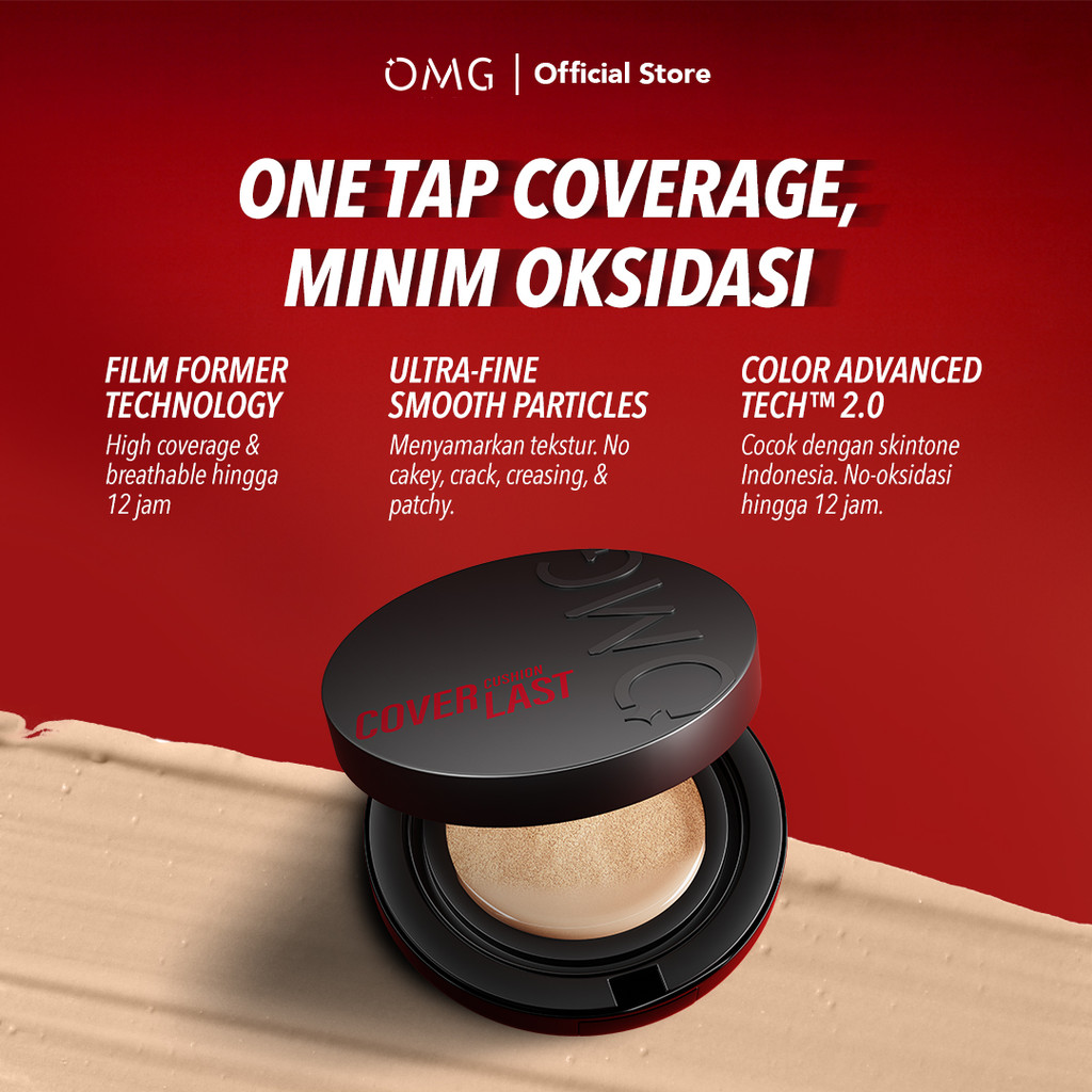 Paragon Technology and Innovation OMG Coverlast Cushion 13C Ivory