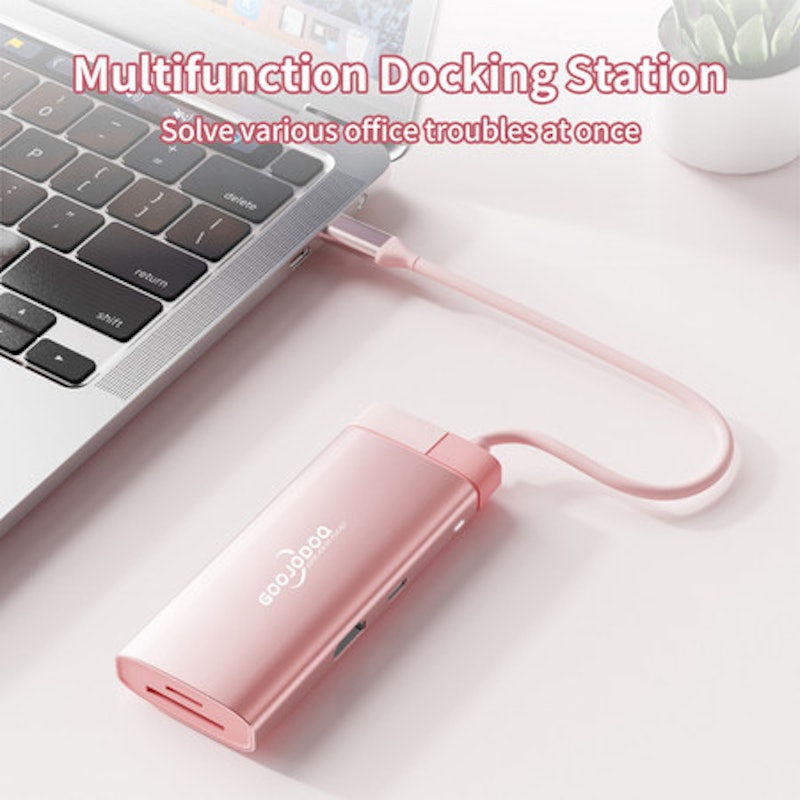 GOOJODOQ 7-in-1 Multifunction USB-C Hub Docking Station 3