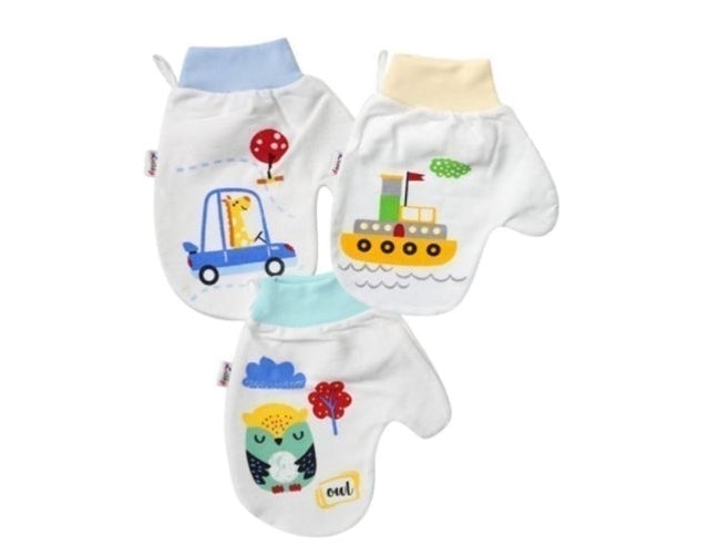 LIBBY Washlap Cotton Tangan Putih