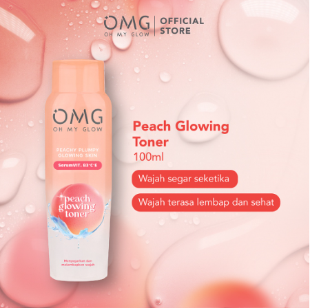 Varcos Citra Internasional OMG OH MY GLOW Peach Glowing Toner