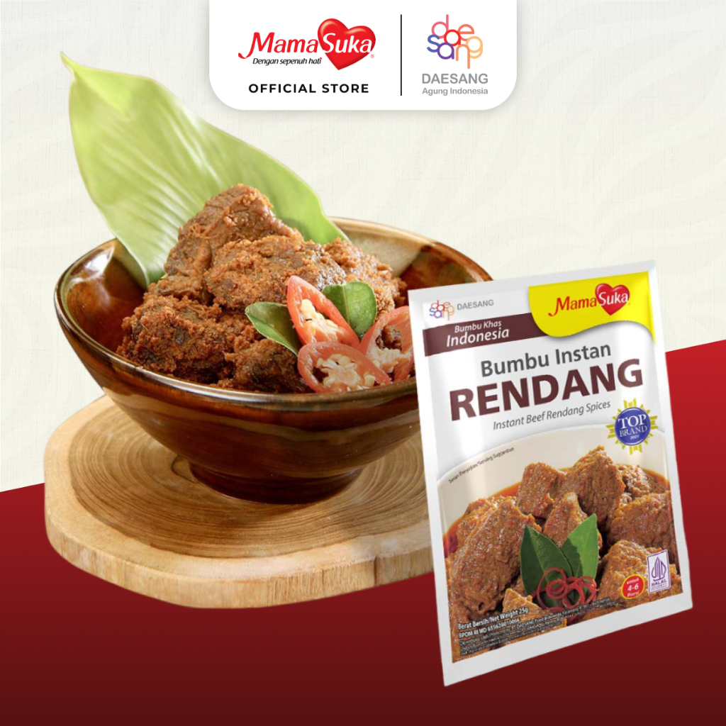 Daesang Agung Indonesia MamaSuka Bumbu Rendang