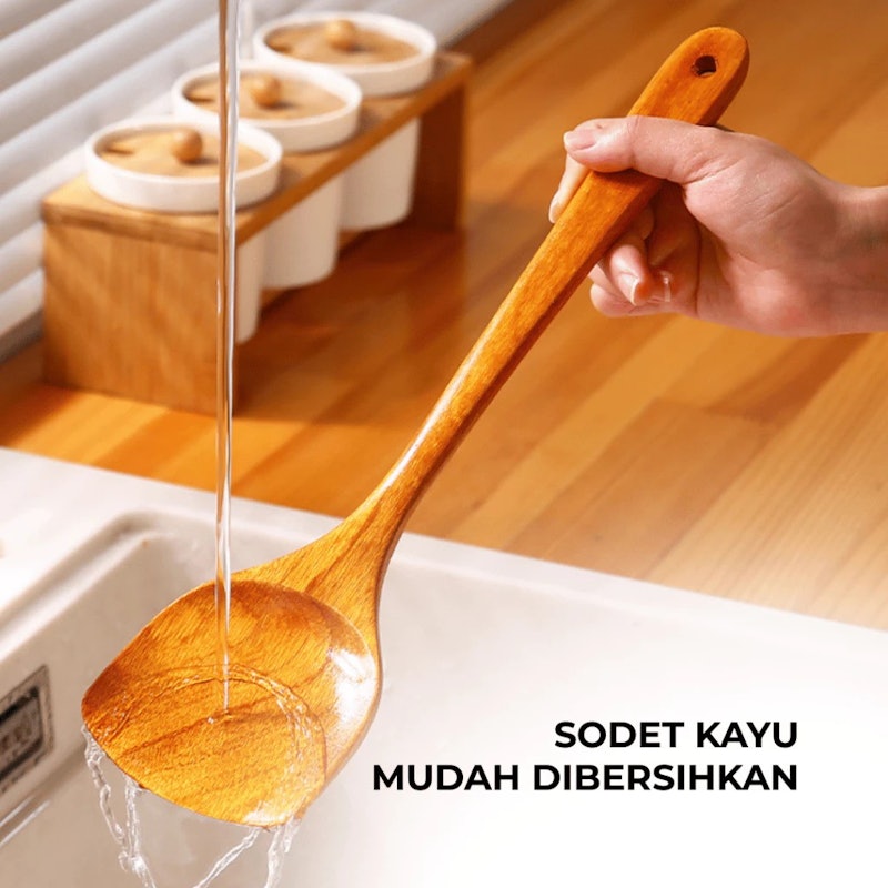 Spatula Kayu Food Grade 102 5