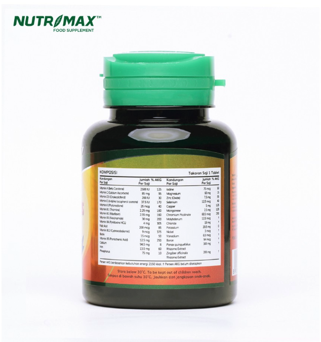 Suryaprana Nutrisindo Nutrimax Complete Multivitamins & Minerals