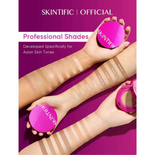 SKINTIFIC Cosmetics SKINTIFIC Cover Glow Perfect Pink Cushion 01 Vanilla
