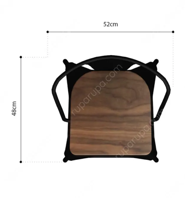 London Elm Kd Kursi Berlengan 4
