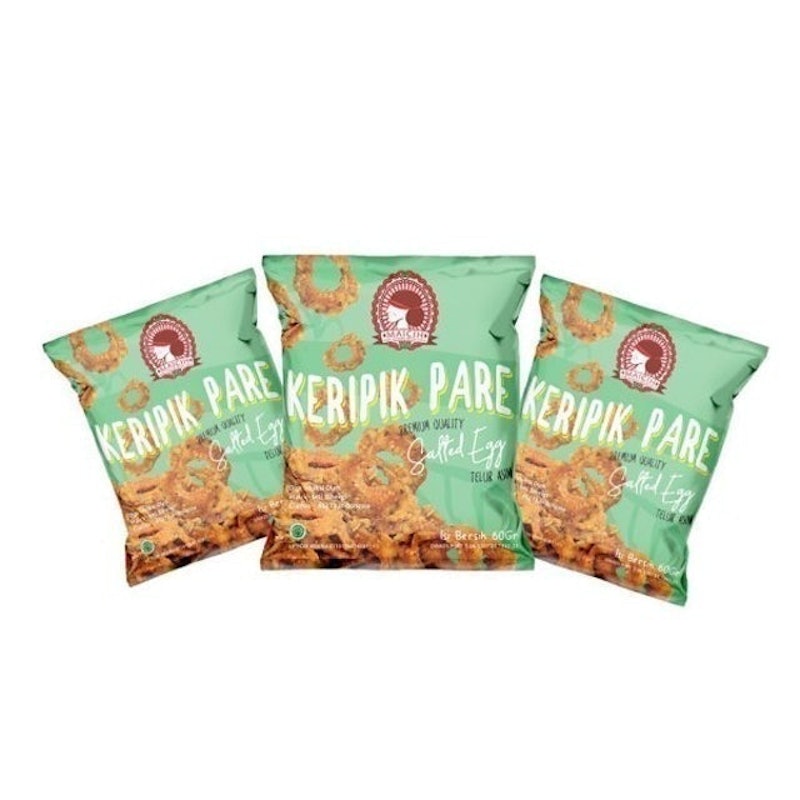 Keripik Pare Salted Egg 3