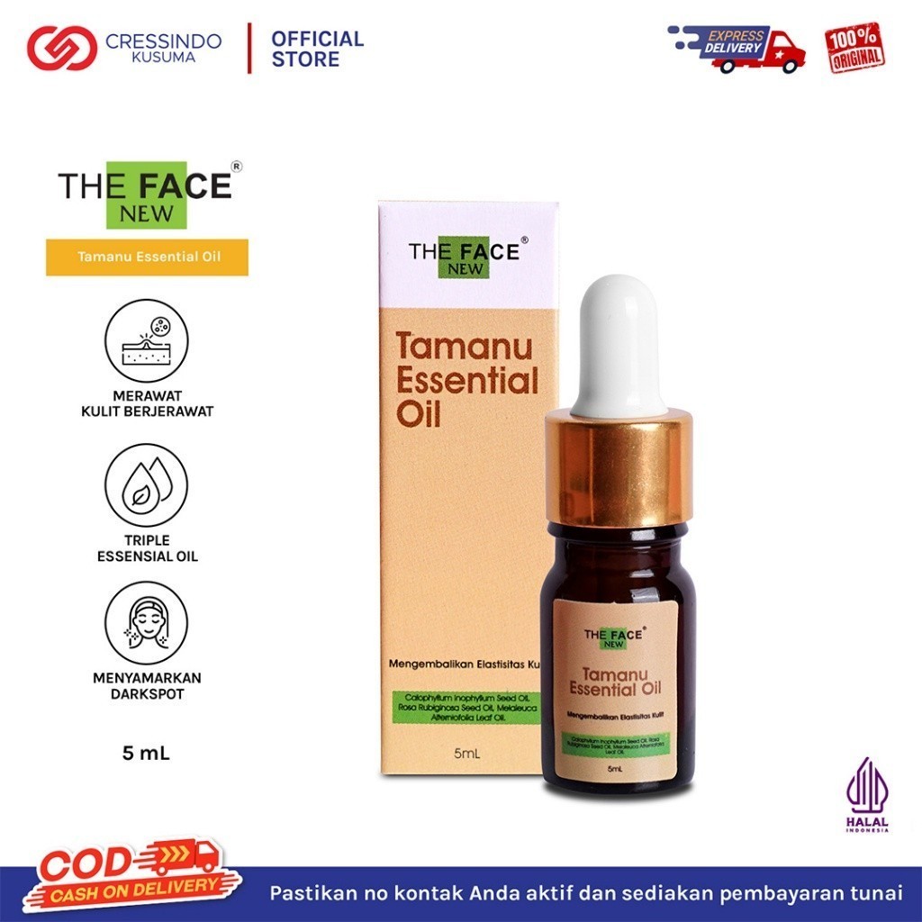 Cressindo Kusuma THE FACE Tamanu Essential Oil