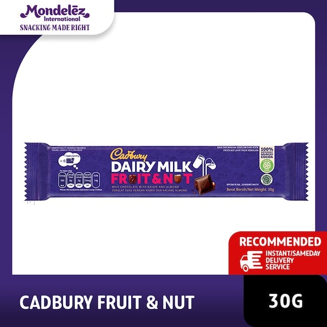 Cadbury Dairy Milk Fruit & Nut 2