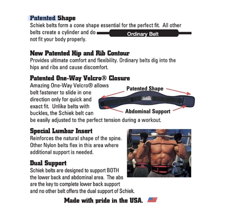 Schiek Fitness Lifting Belt 3006 5
