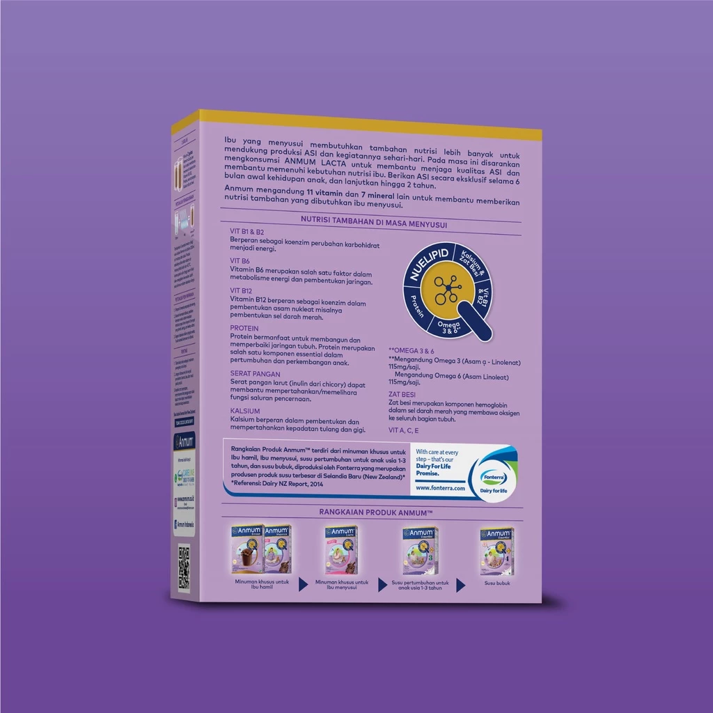 Fonterra Co-operative Group Anm﻿um™ Lacta Coklat