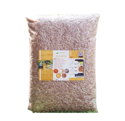 Tanah Kita Beras Merah Sosoh 2kg 1