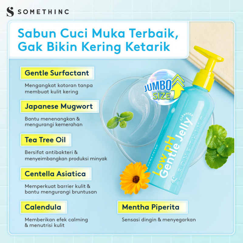 Royal Pesona Indonesia SOMETHINC Low pH Gentle Jelly Cleanser 