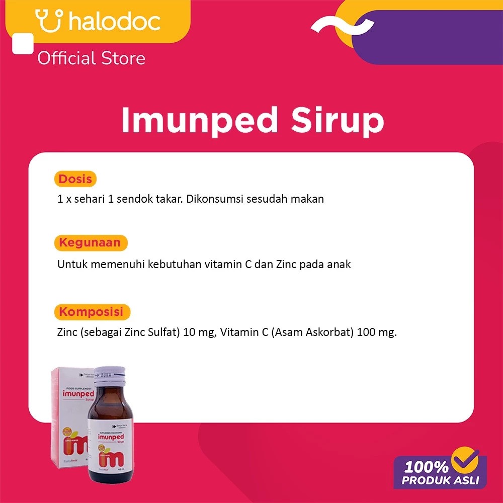 Darya-Varia Laboratoria Imunped Sirup