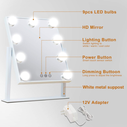 Makeup LED Mirror 4