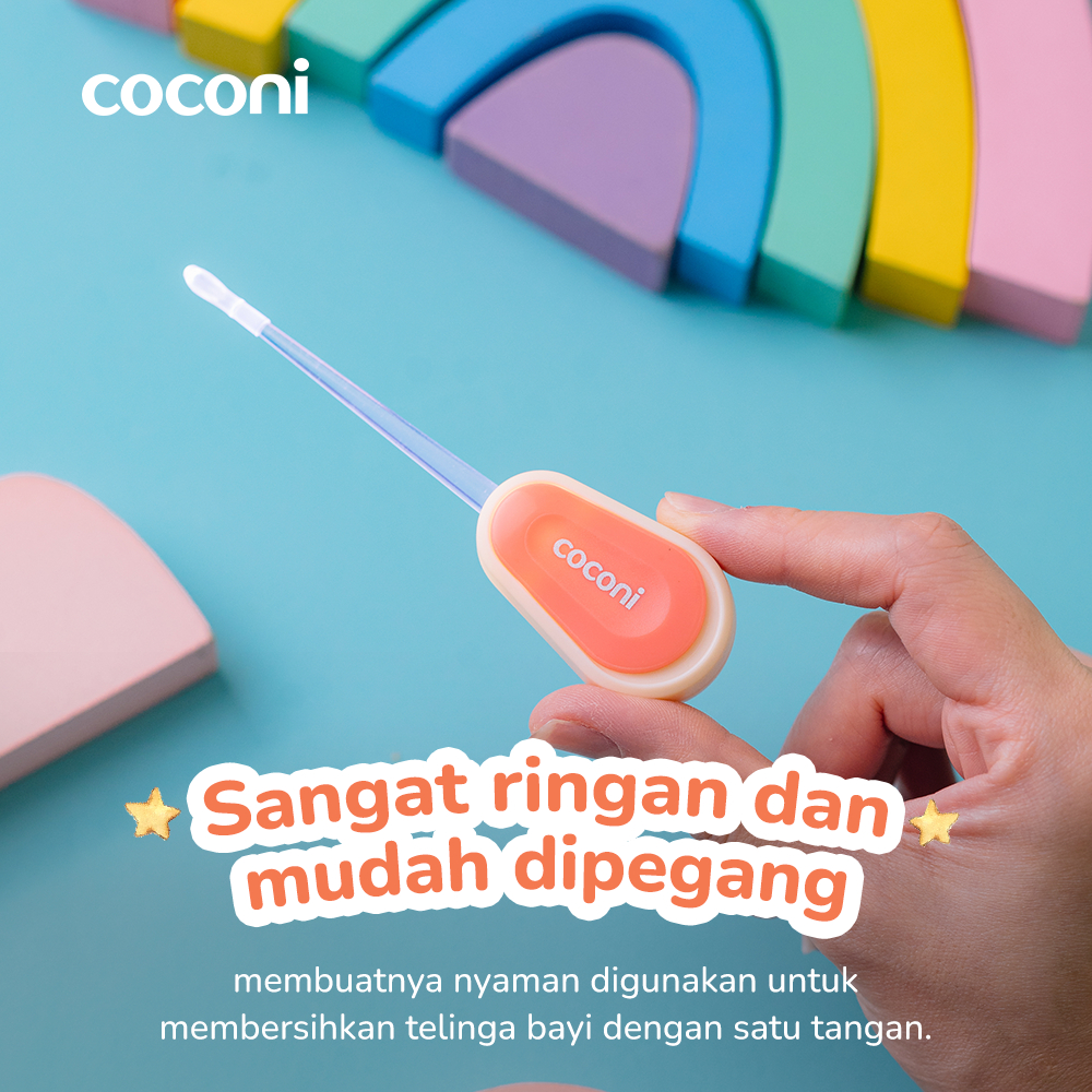 Kenson Multibrand Globalindo Coconi Premium LED Baby Ear Cleaner