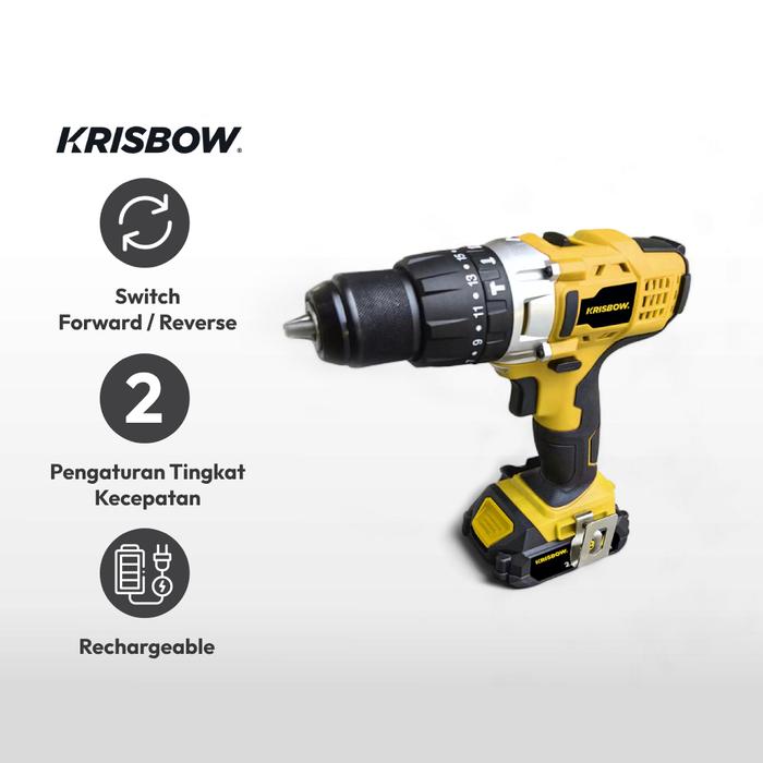Cordless Impact Drill 13 mm 3