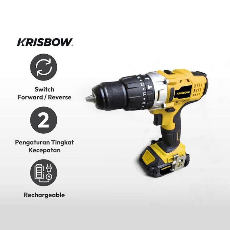 Cordless Impact Drill 13 mm 3