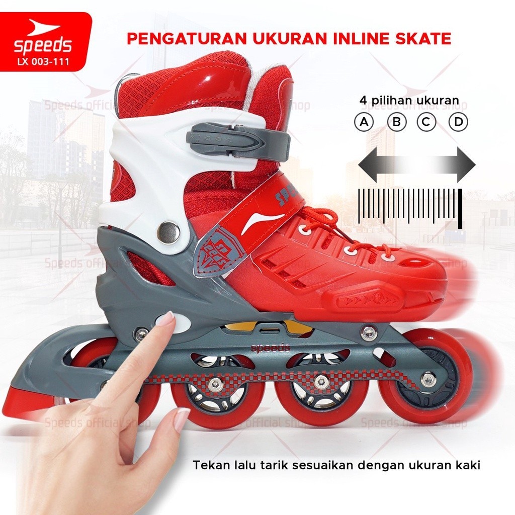 Speeds Inline Skate  LX 003-111