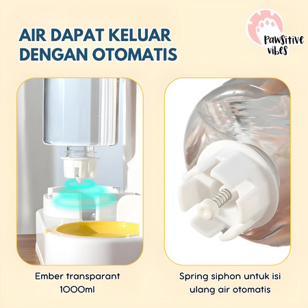 Pawsitive Vibes Dispenser Kastil 2 in 1 Otomatis Anabul 3